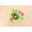 Picture of FOIL BALLOON NUMBER 6 TURTLE 34 INCH